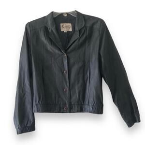 80s 90s Vintage Scully genuine leather jacket